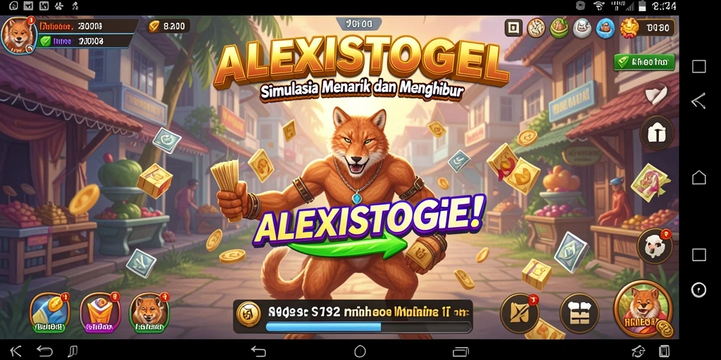 Tampilan gameplay menarik dari ALEXISTOGEL dengan simulasi mendalam.
