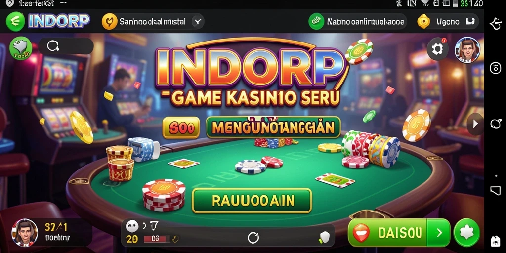 Tampilan menarik dari gameplay <strong>INDORP</strong> yang penuh aksi dan keseruan.