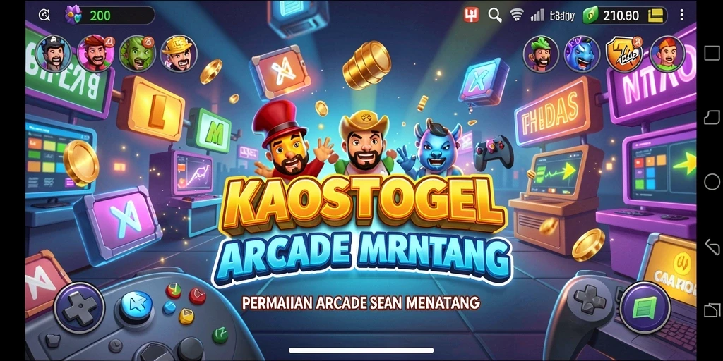 Tangkapan layar permainan KAOSTOGEL dengan aksi seru dan karakter unik.