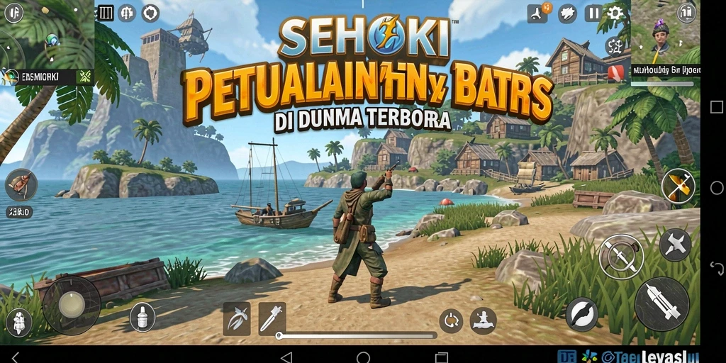 Tampilan gameplay SEHOKI yang menawan dalam suasana Open World.