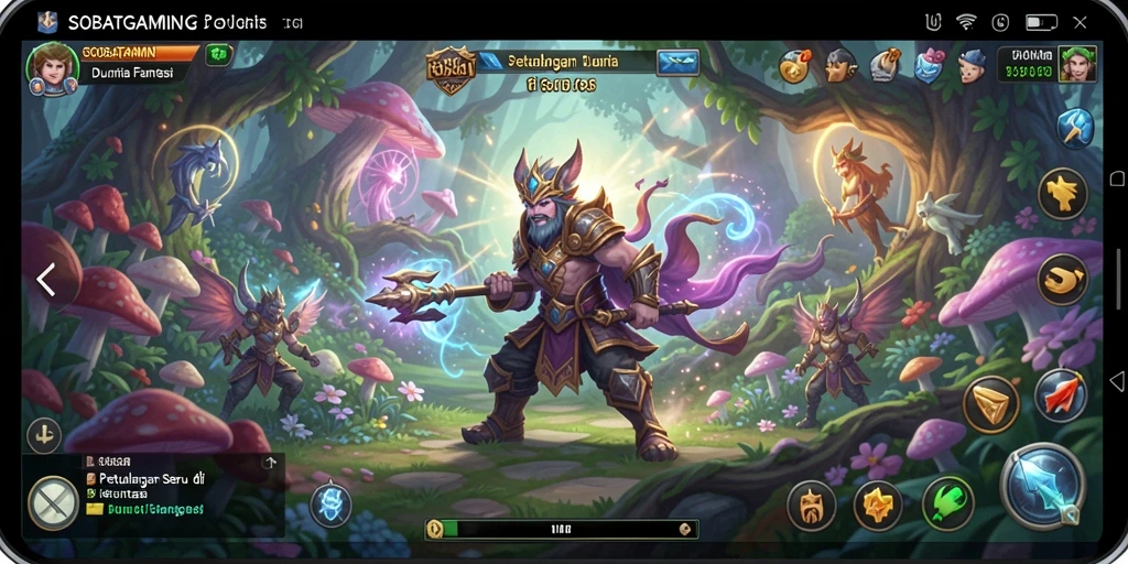 Screenshot menunjukkan aksi seru dalam petualangan SOBATGAMING.