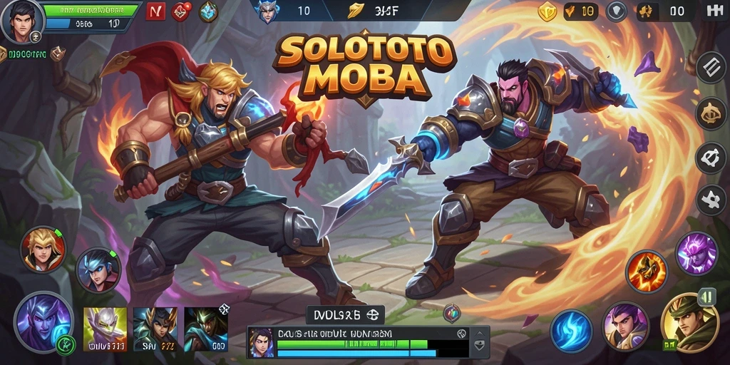 Screenshot dari gameplay seru dalam SOLOTOTO.