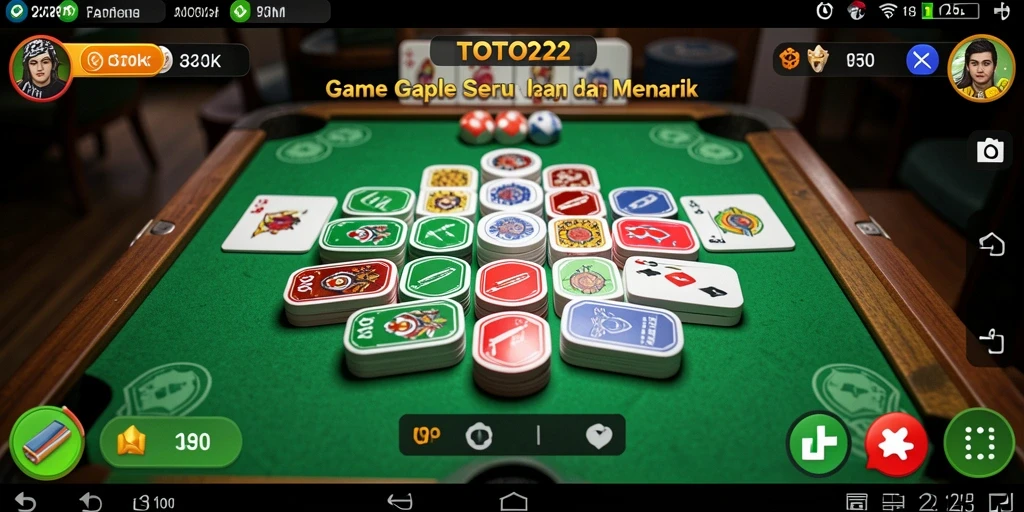 Tampilan gameplay seru dalam TOTO22 yang penuh tantangan.